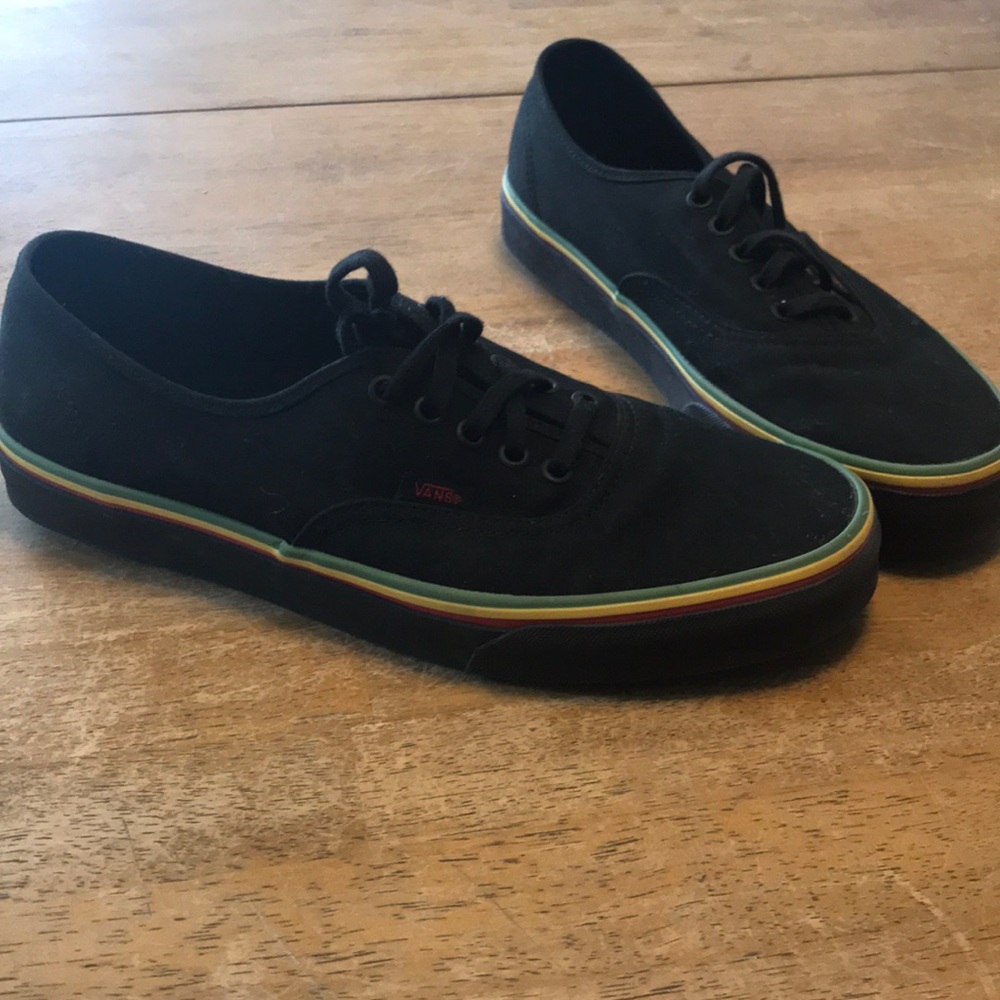 Vans 10 Rasta on Black